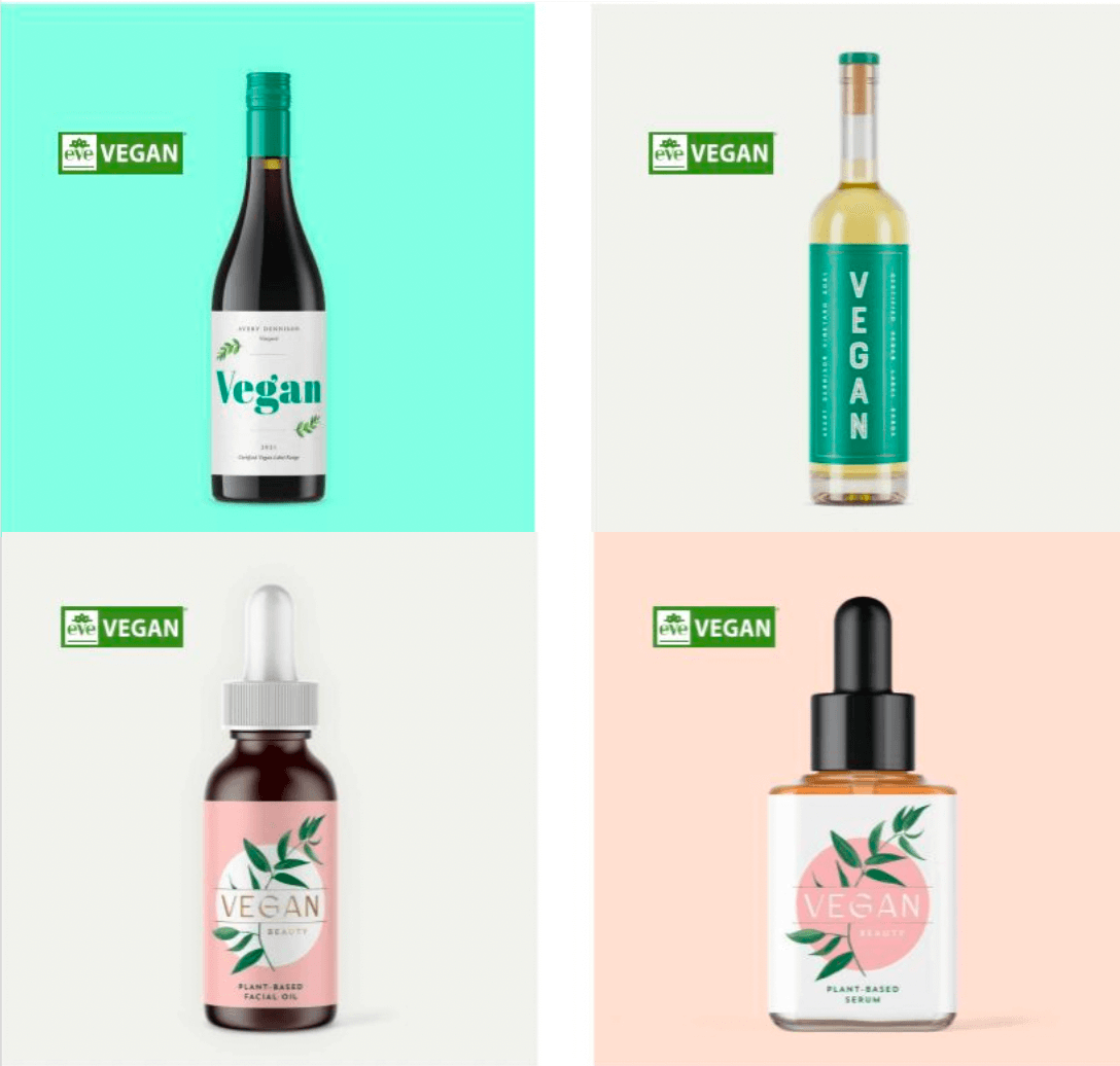 Vegan Paper and adhesive